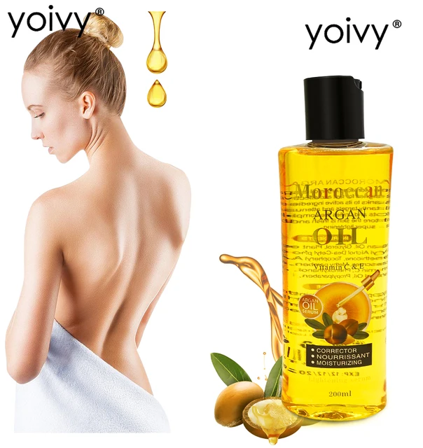 Argan oil: corrective, nourishing and moisturizing. 200ml