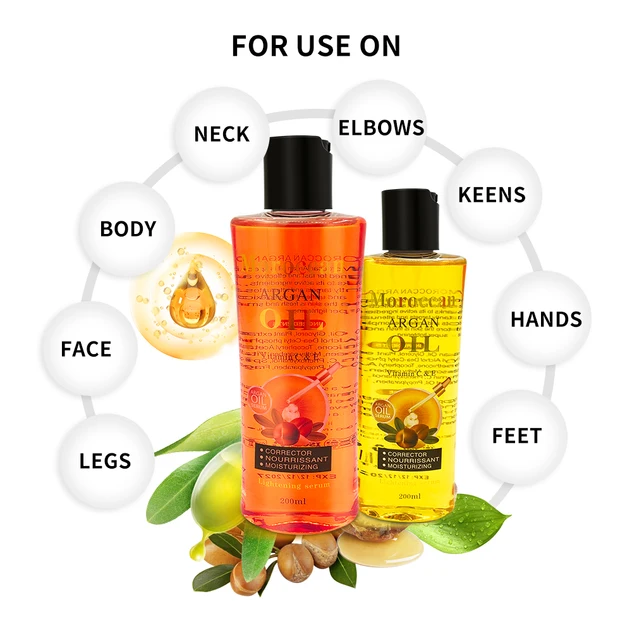 Argan oil: corrective, nourishing and moisturizing. 200ml