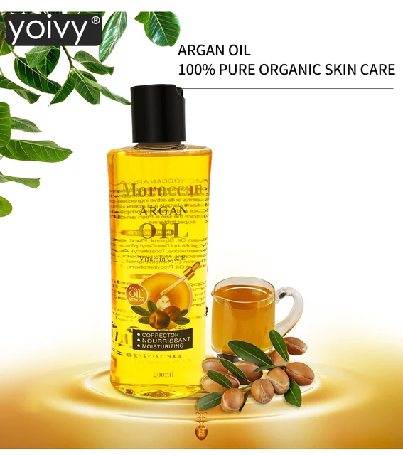 Argan oil: corrective, nourishing and moisturizing. 200ml