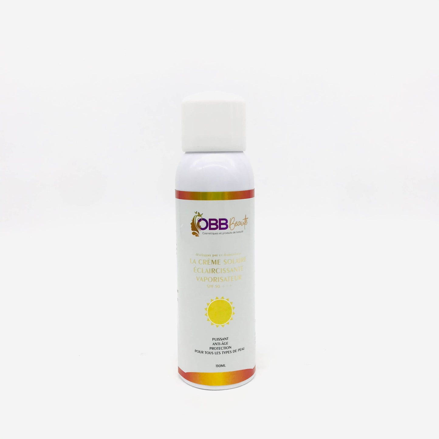 lightening sunscreen spray SPF 50+++ OBB BEAUTE
