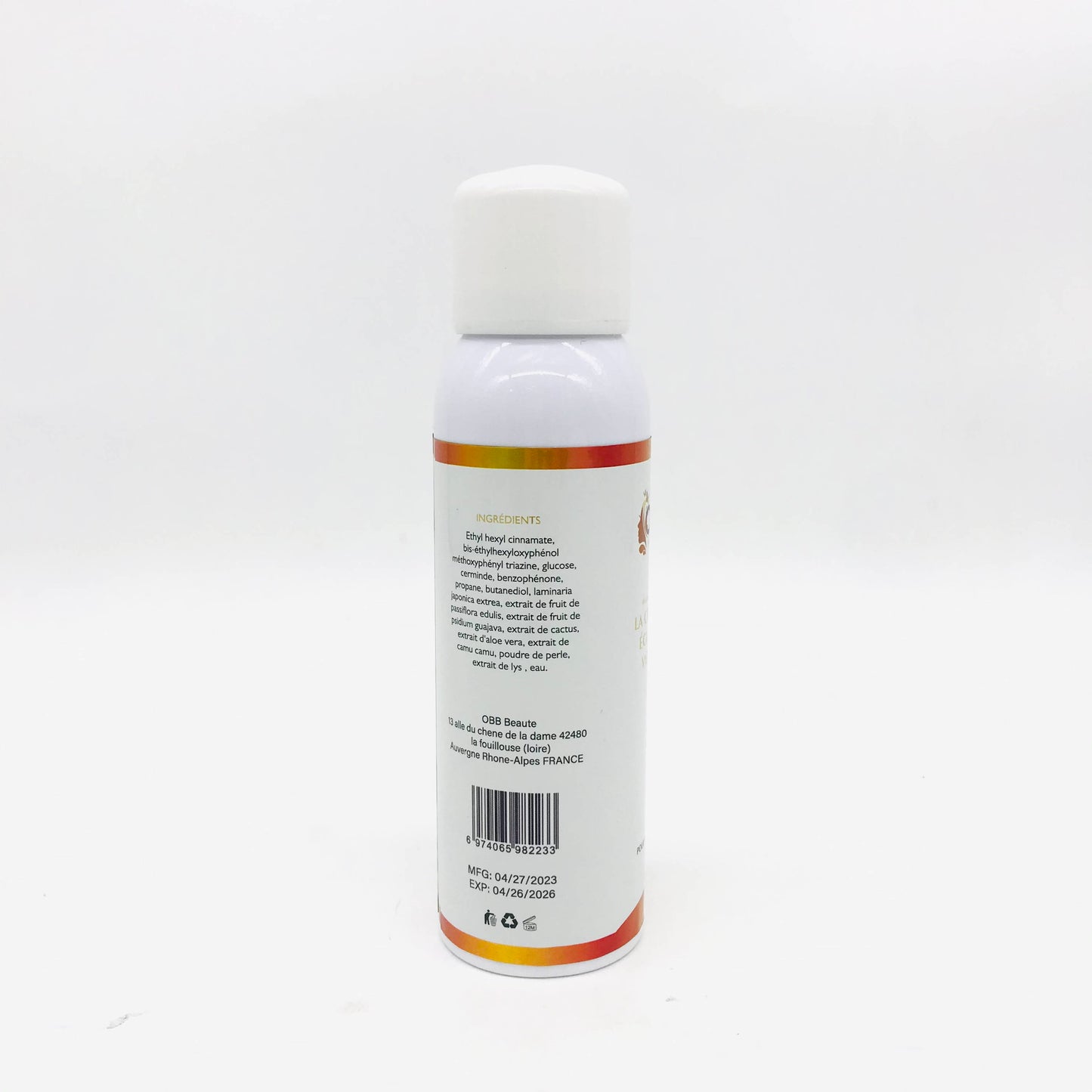 lightening sunscreen spray SPF 50+++ OBB BEAUTE