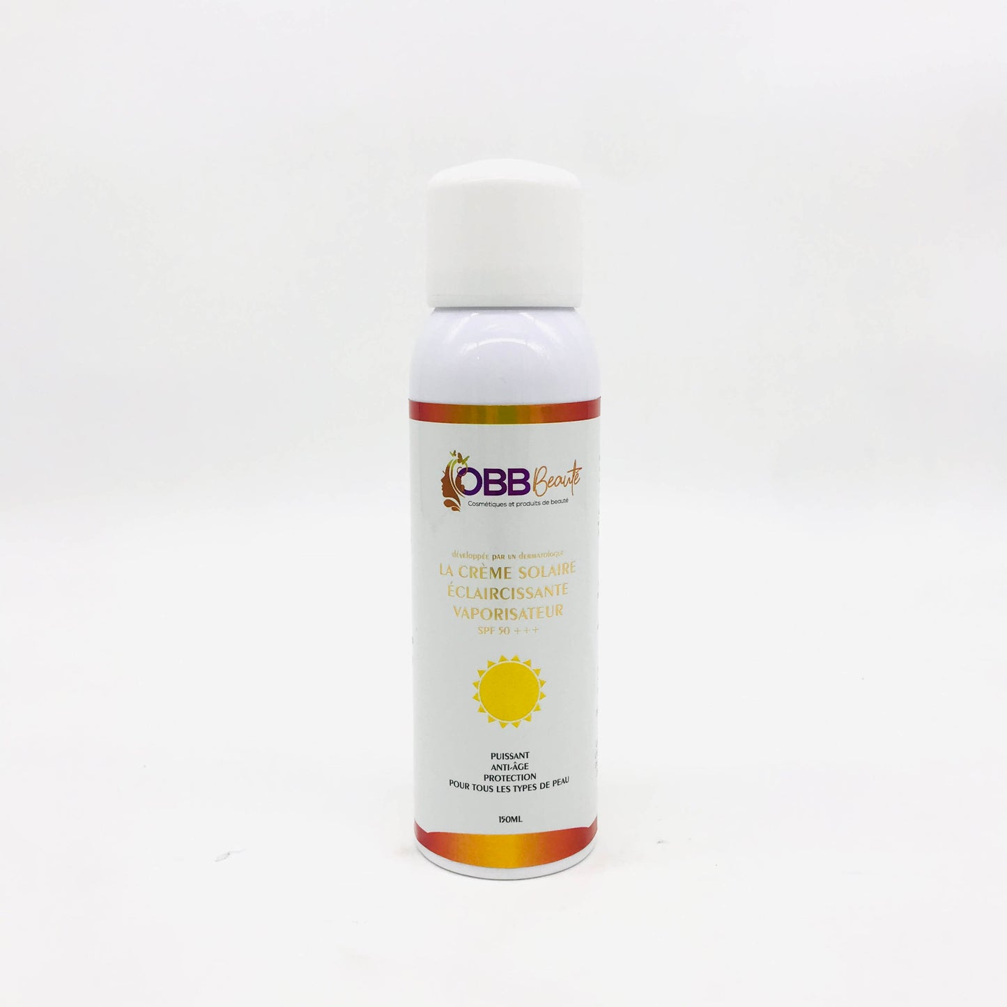 lightening sunscreen spray SPF 50+++ OBB BEAUTE