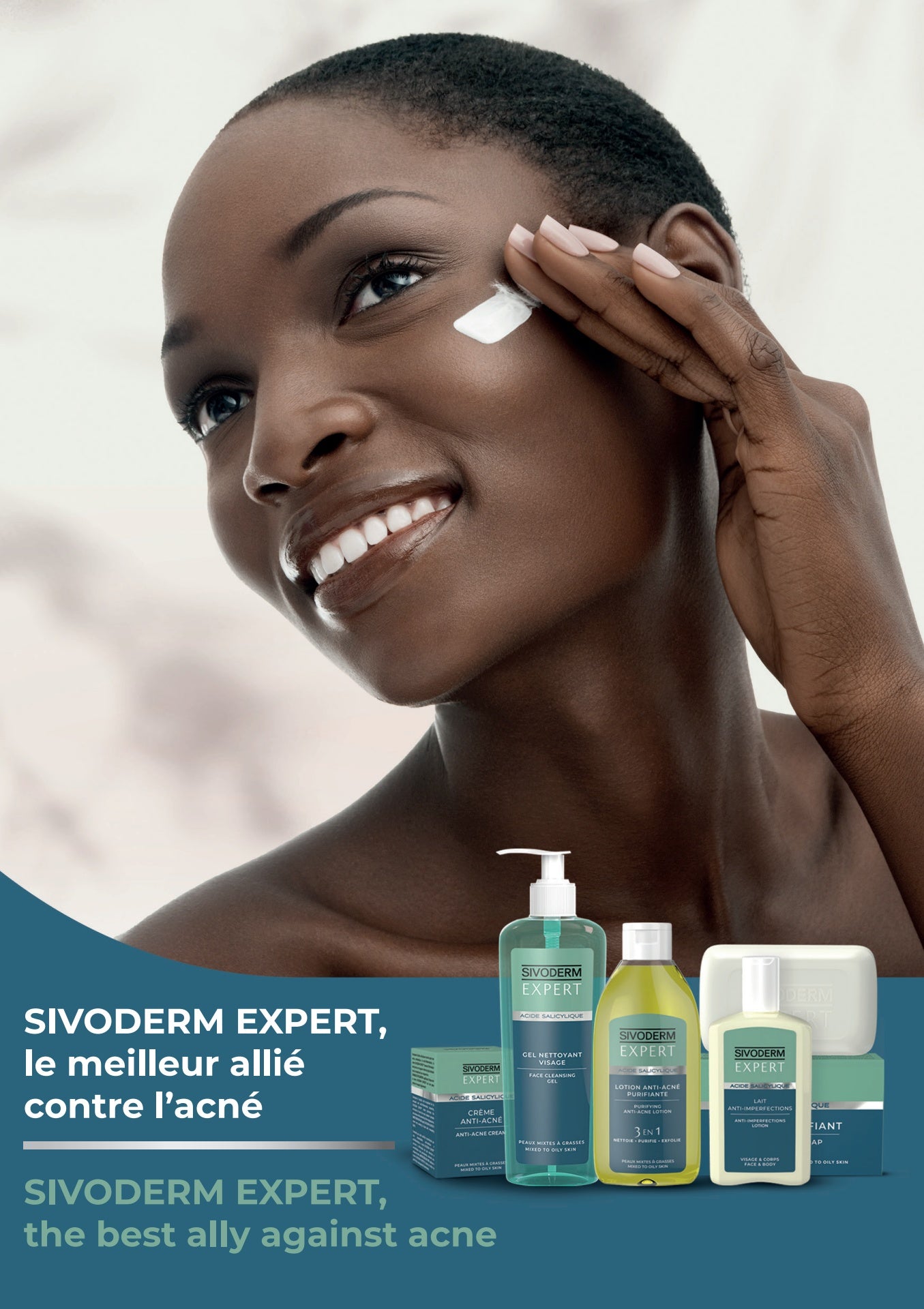 3 in 1 purifying anti acne lotion, sivoderm expert 160ml