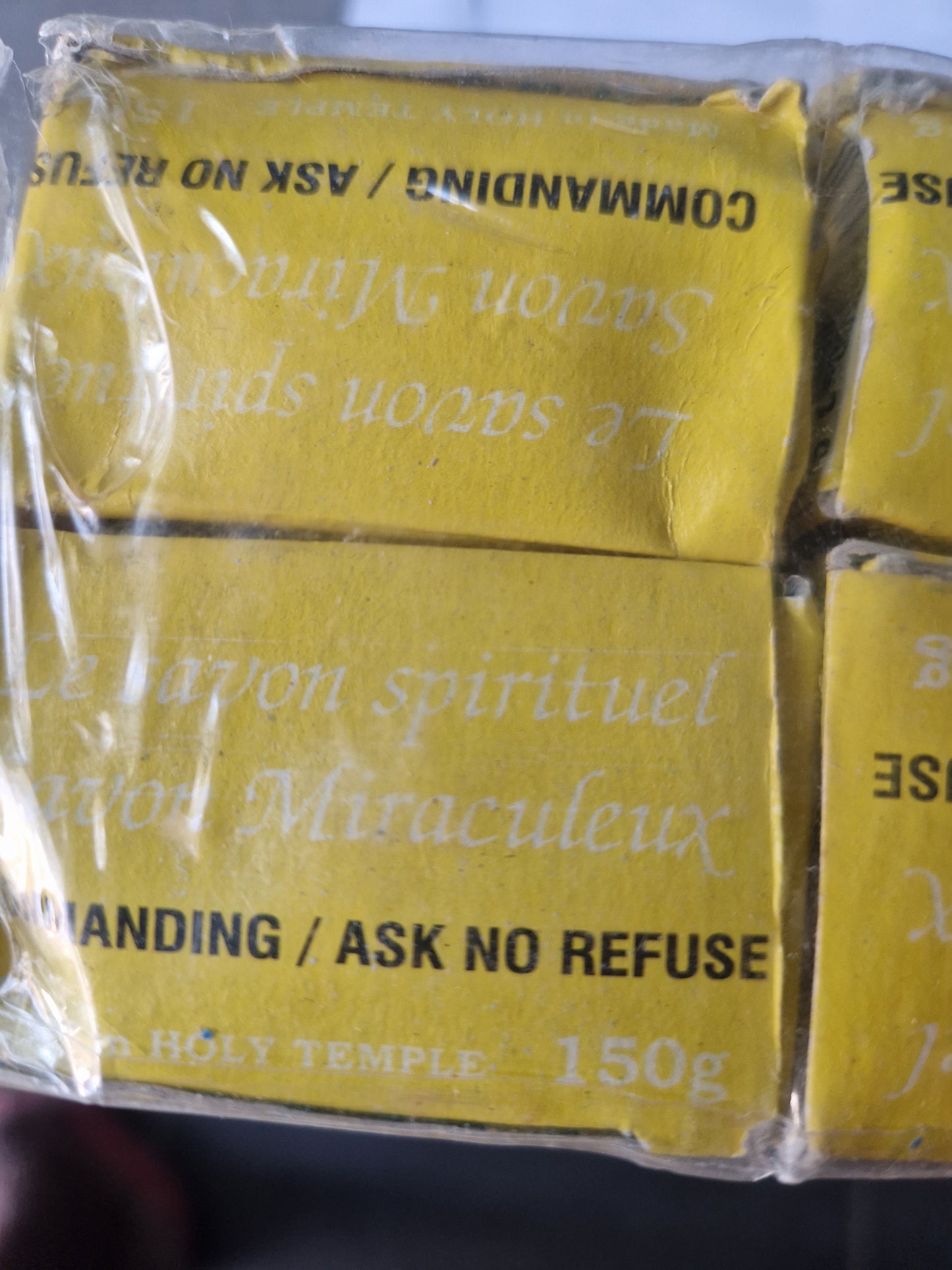 spiritual soap order has no refusal (miracle soap commanding ask no refuse)