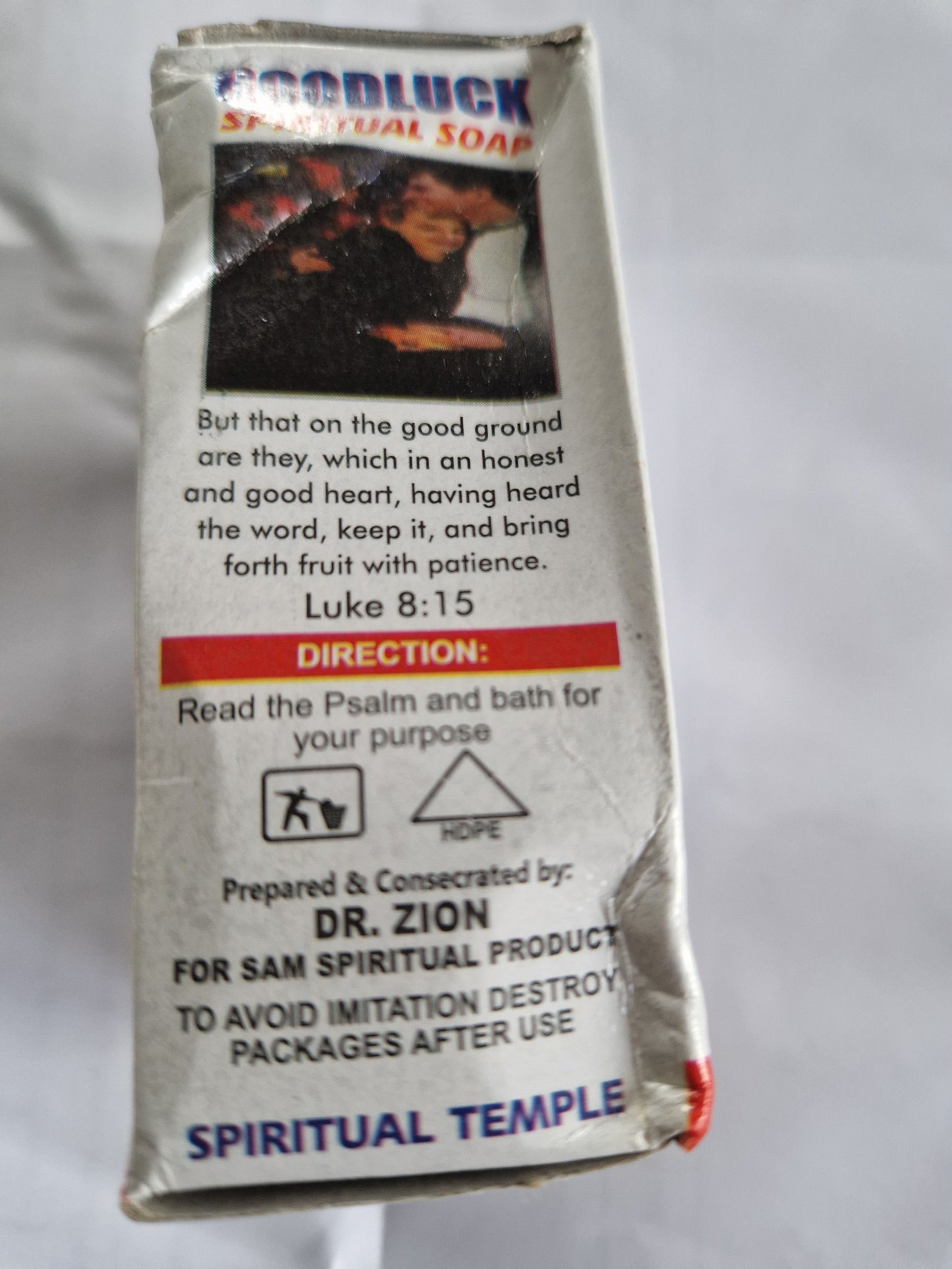 Savon spirituel bonne chance ( soap spiritual good luck) 100g