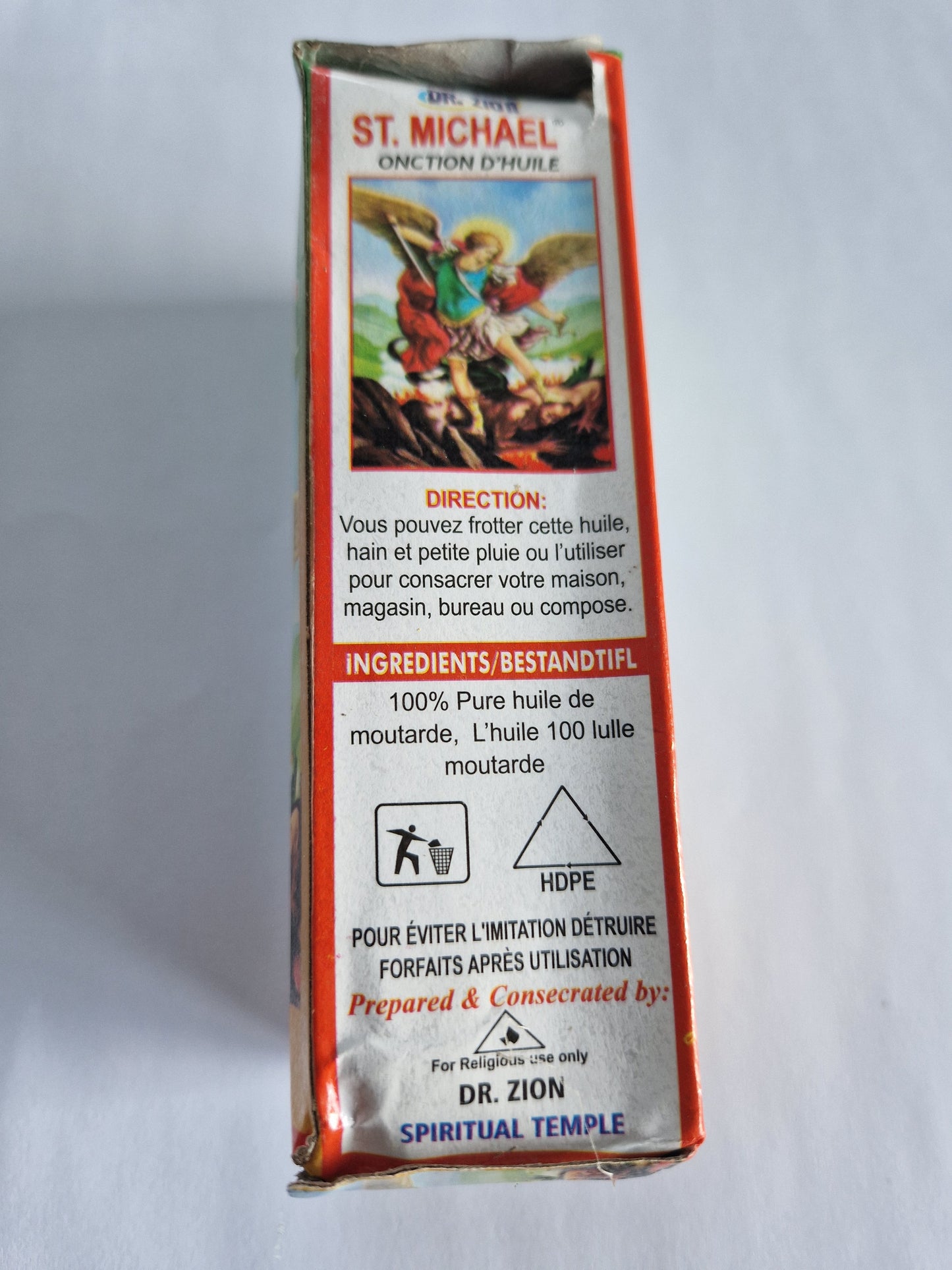 Huile d onction saint Michel ( anointing oil) 110ml