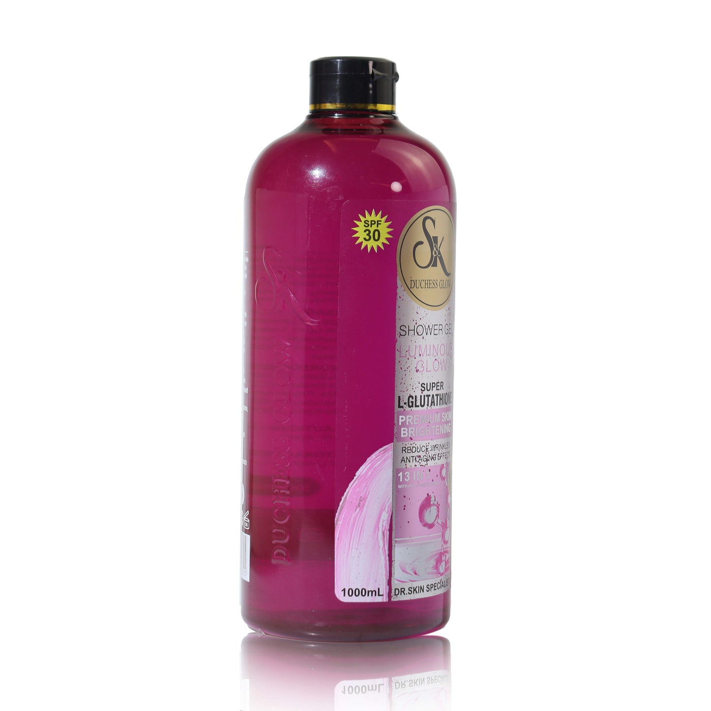 Gel douche S&K DUCHESS GLOW, SUPER L- GLUTATHIONE, SPF 30. 1000ML
