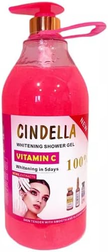cindella shower gel with carrot oil and vitamin C, 1900ml