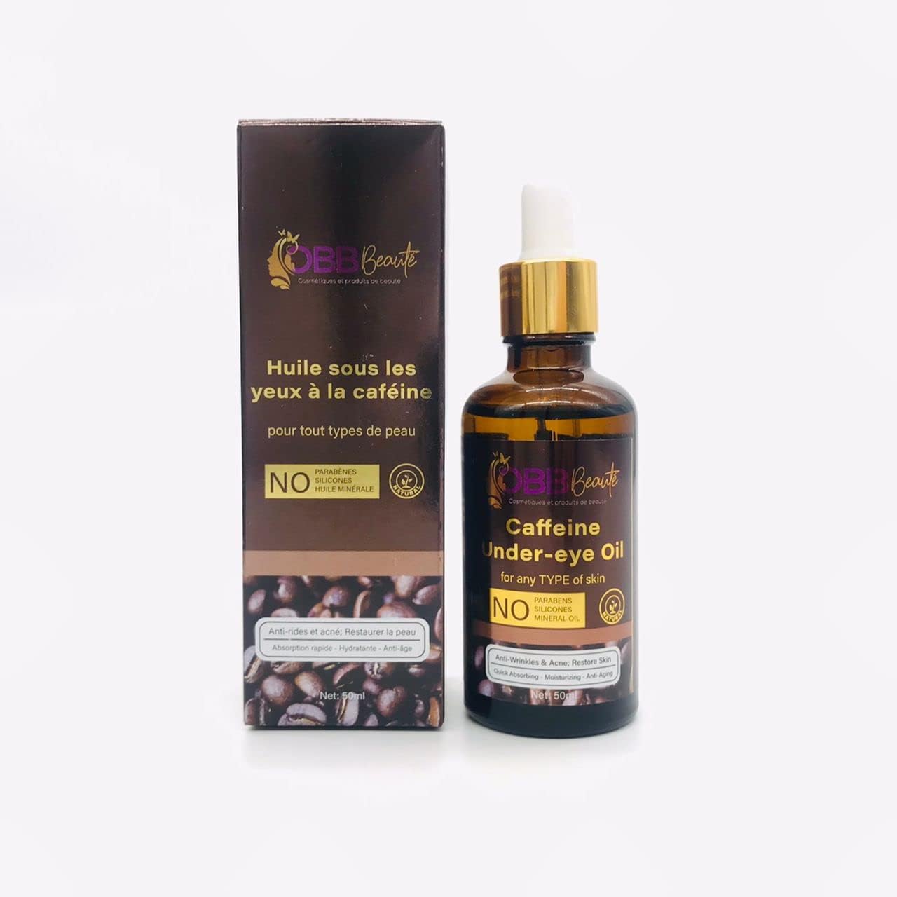 oil under the eyes (dark circles) with caffeine 50ml