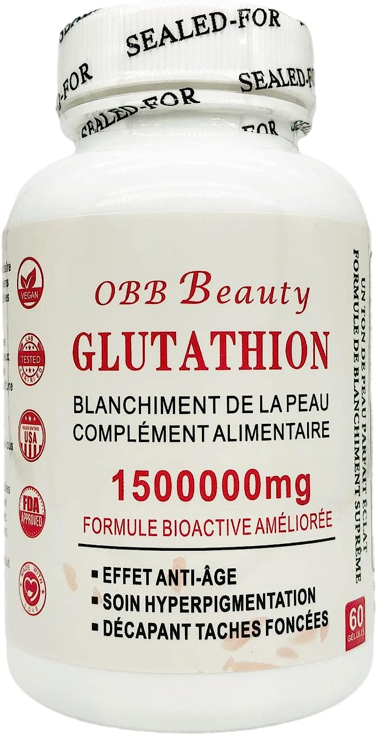 Glüpa Glutathione Capsules 1500000 100% Vegan Food Supplement