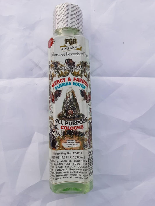 spiritual perfume (eau de cologne) mercy & favor 500ml