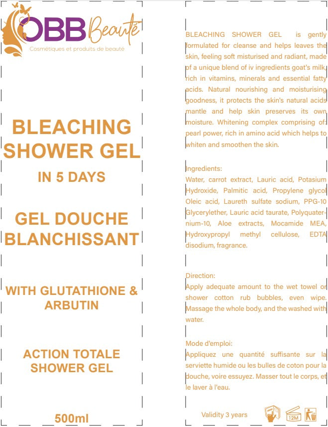 obbbeaute shower gel 500ml