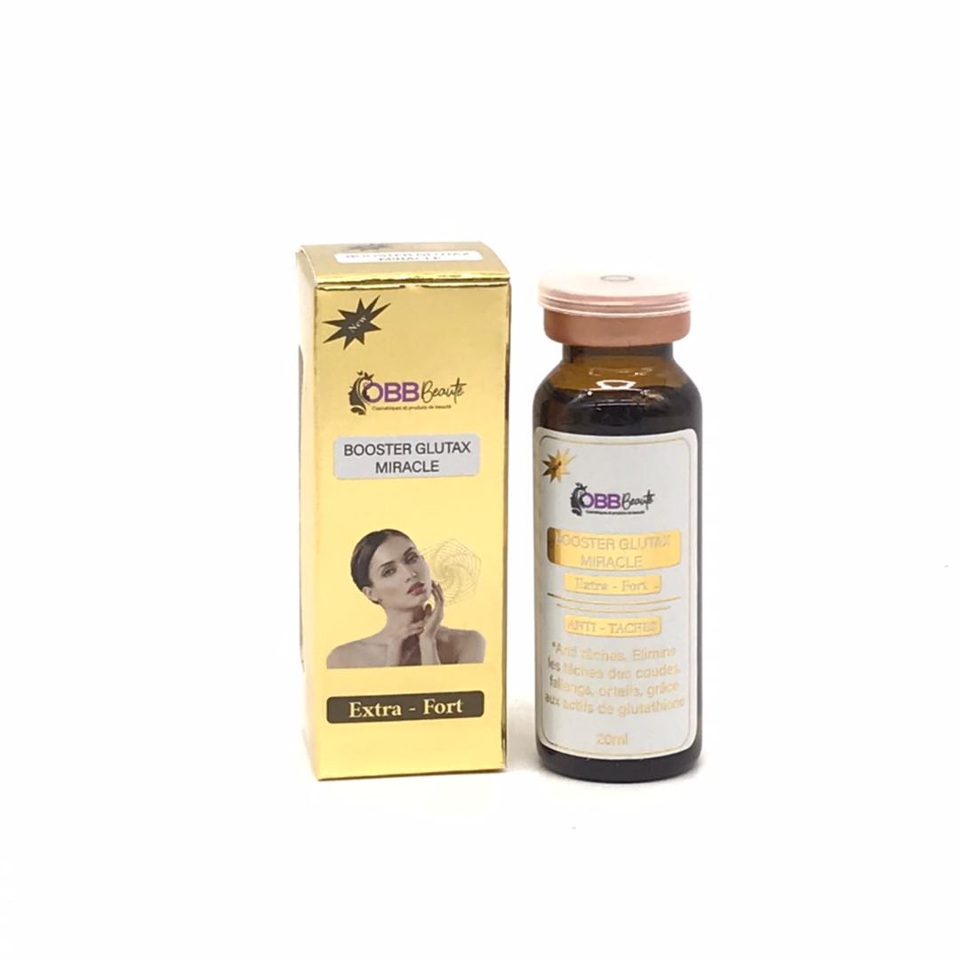 GAMME TEINT ÉCLATANT , UNIFIÉ ET CLAIR OBBBEAUTÉ +1 serum booster glutax miracle offert