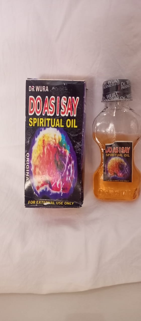 Huile spirituelle *fais ce que je dis* l original