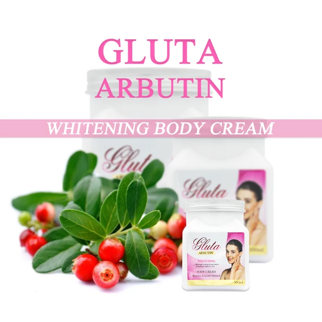Body cream with glutathione and arbutin. 500ml