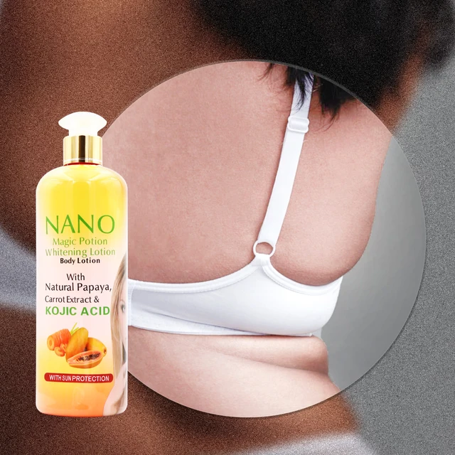 nano al milk papaya extract and kojic acid 500 ml