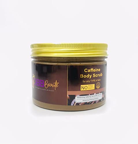 obbbeaute caffeine body scrub 250g