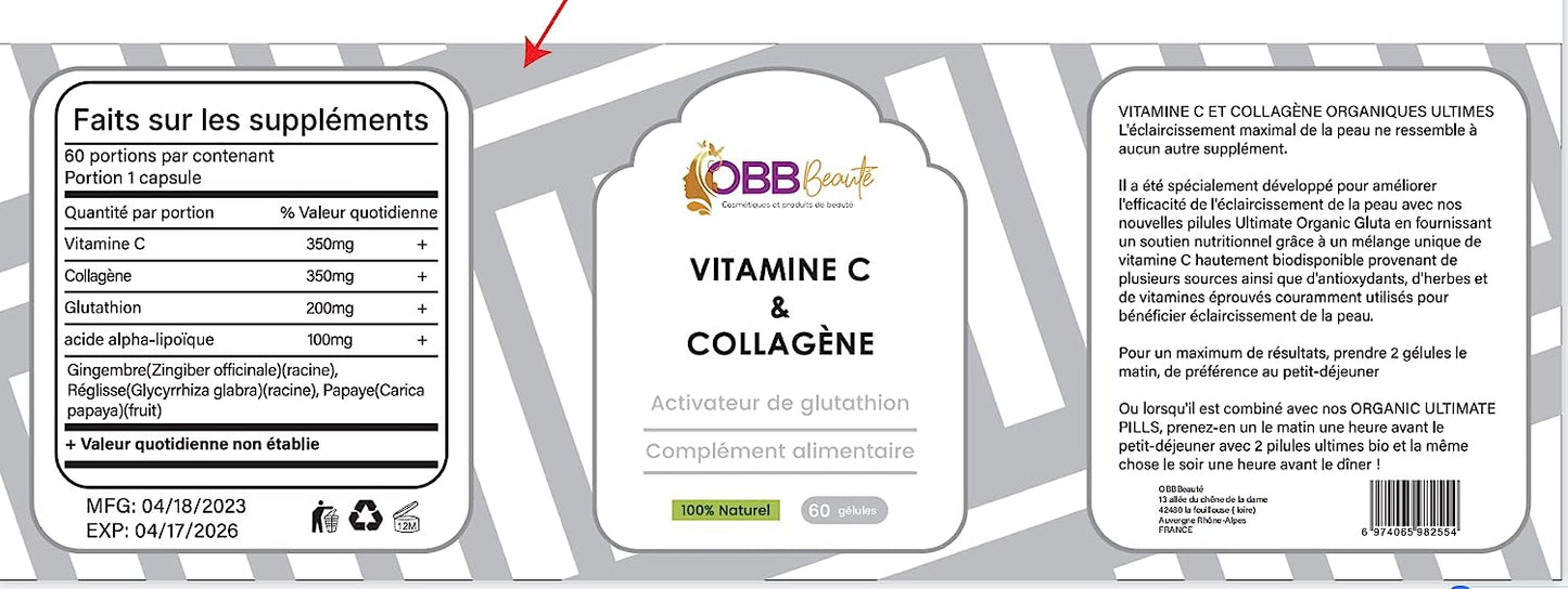 Vitamine C & Collagène