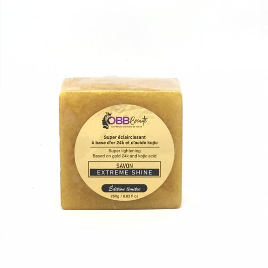 Savon super éclaircissant  à base d or 24k et acide kojic obbbeaute 250 g