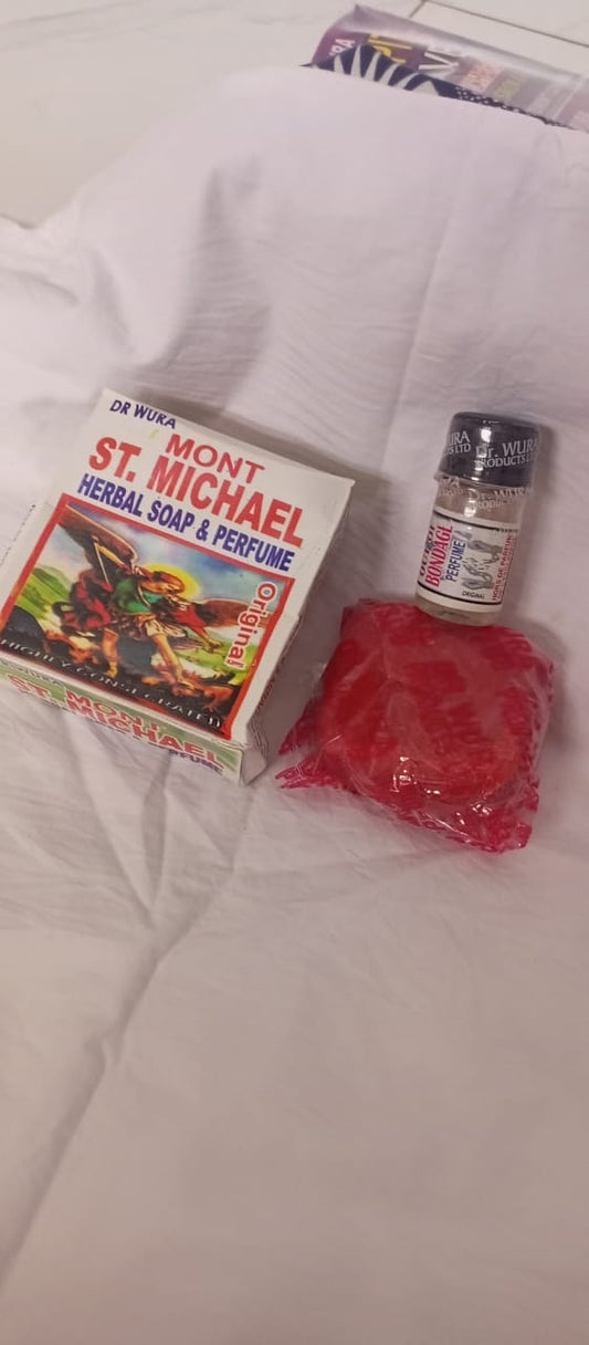 Savon et parfum spirituels mont St Michael. Savon 100g et parfum 15ml