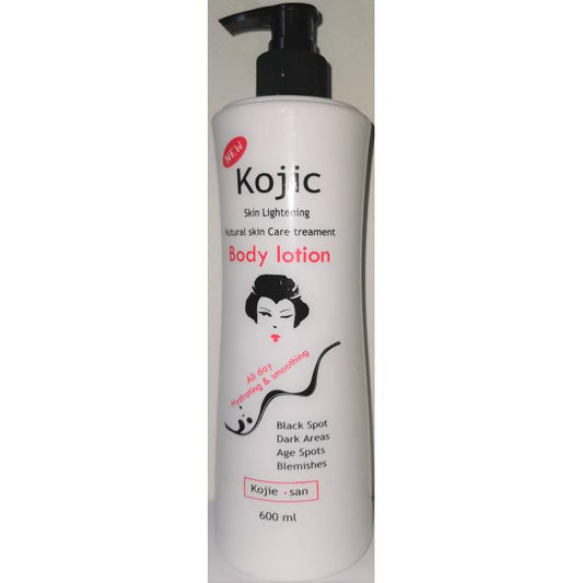 Lait pour le corps kojic San, hydratant, et clarifiant. 600ml