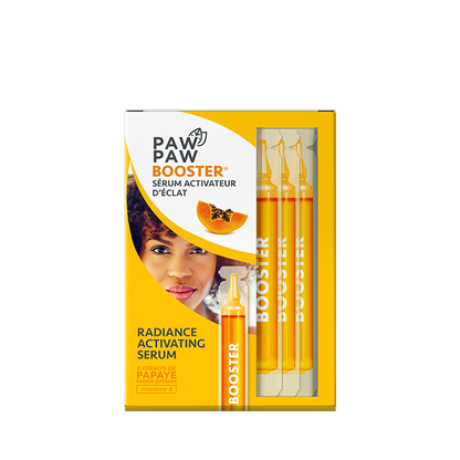 Sérum booster activateur  d éclat paw paw, (20 *7ml) ampoules